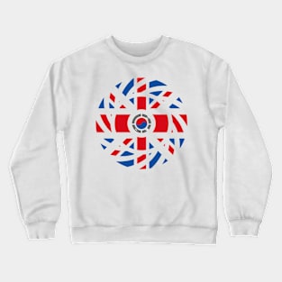 British Korean Multinational Patriot Flag Crewneck Sweatshirt